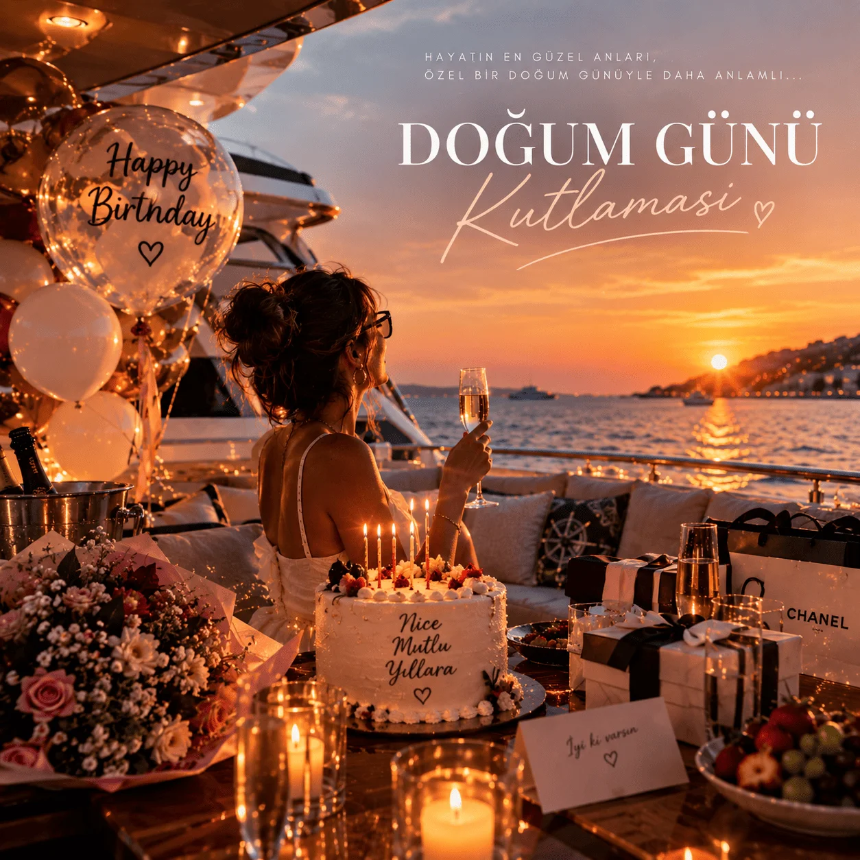 Maya Maria Yachting Doğum günü yat turu