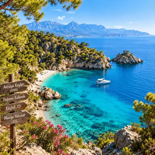 Antalya’nın En Güzel Koyları Yatla Keşfedilecek Antalya Koyları ve Rotaları MAYA MARİA YACHT